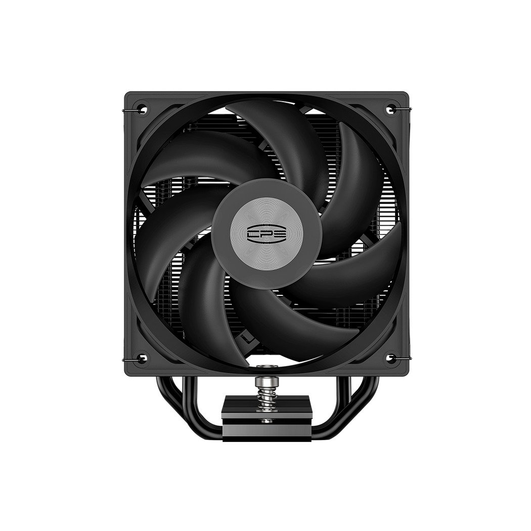 PCCOOLER CPS - RT400 BK CPU Air Cooler, 4 Heat pipes, Heatsink shifted backward design to fulfill high-profile RAM support, for Intel LGA:115X/1200/1700/1851/AMD AM4/AM5 | RT400 BK
